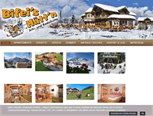 Tablet Screenshot of bifeis-huette.at